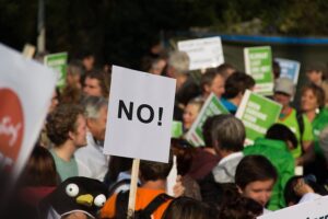 California bill proposes jail time for people who protest vaccination sites