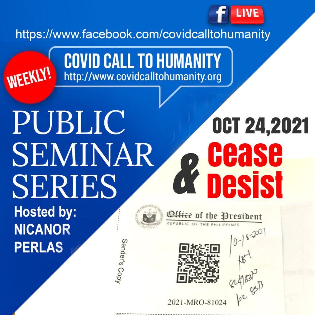 Public Seminar Series Episode 8: Cease and Desist