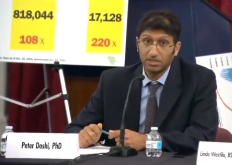 Dr. Peter Doshi Questions Vaccine Mandates and Tells the Public to Practice Critical Thinking