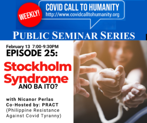 Public Seminar 25: What Is Stockholm Syndrome?