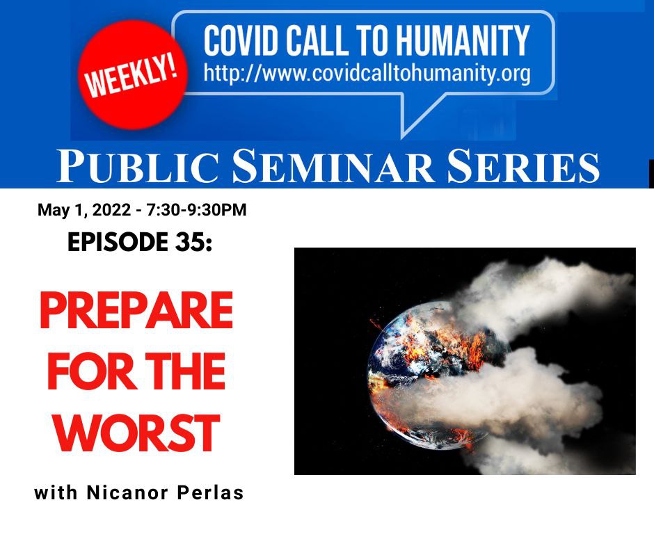 Public Seminar Episode 35: Prepare for the Worst