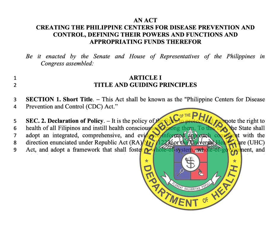 Update on Petition: DOH’s “Pandemic Bill” Has Passed Third Reading, Petition Letter Sent To Senate