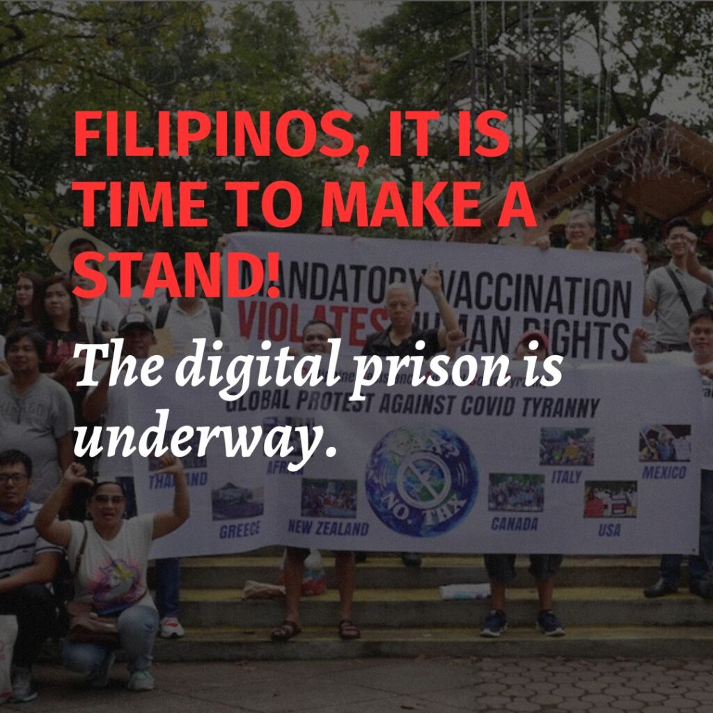 WE HAVE TO STOP THIS! The Senate is Rushing the Approval of SB 1869. This is a Digital Prison for Filipinos, Controlled by the WHO, <strong>Aided by Our Treacherous Government Which Will Surveil Us 24/7</strong>